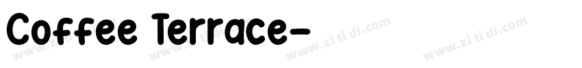 Coffee Terrace字体转换